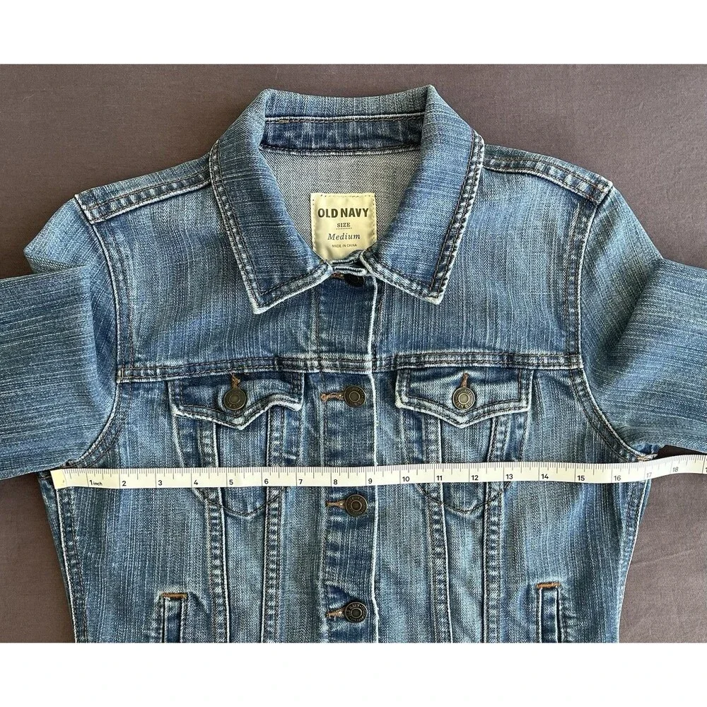 NWOT Old Navy Denim Jacket (Girls' Size Medium)